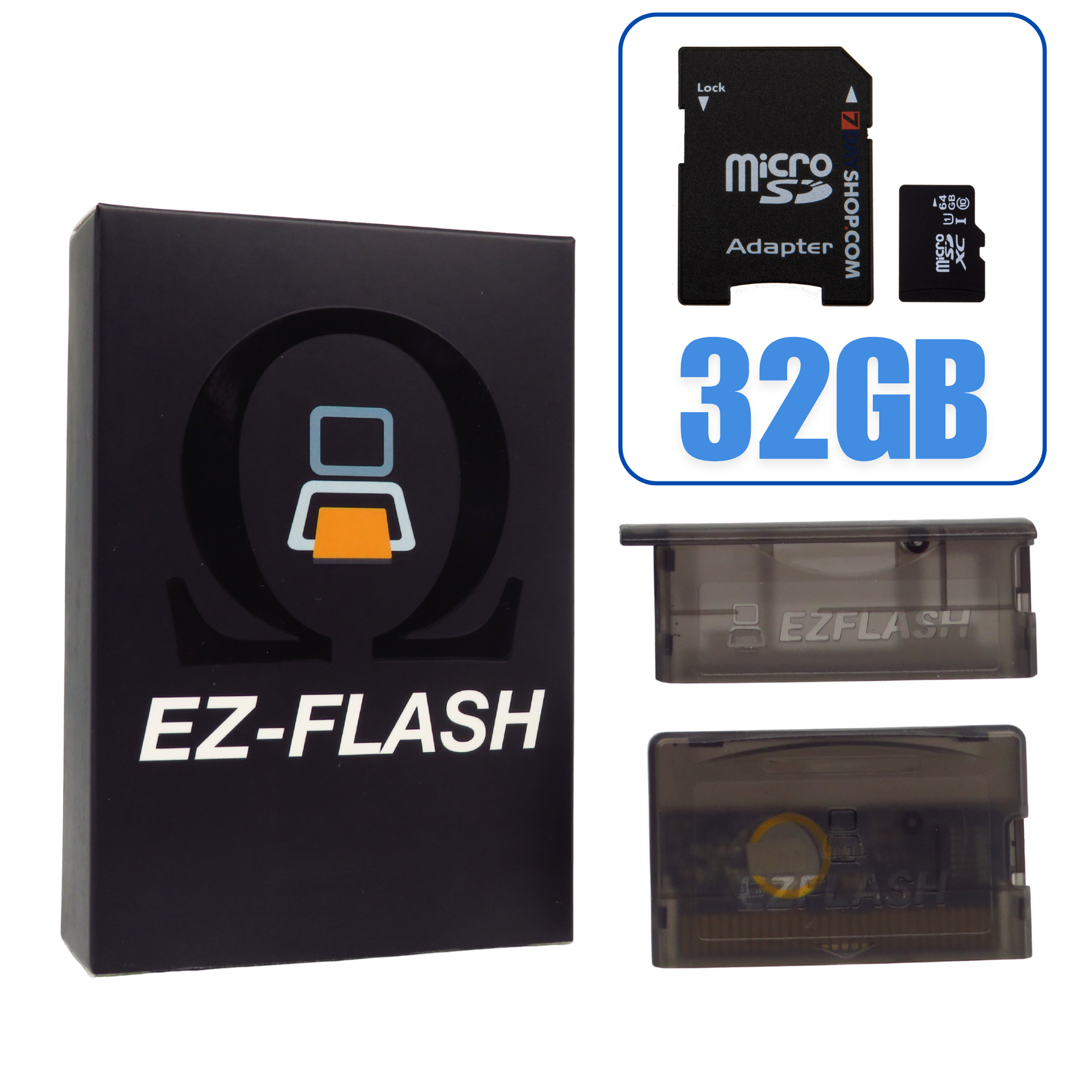 携帯用ゲームソフト EZ FLASH OMEGA Amazon.com: EZ Flash Omega Advance + 32 Gb SD Card : Video Games