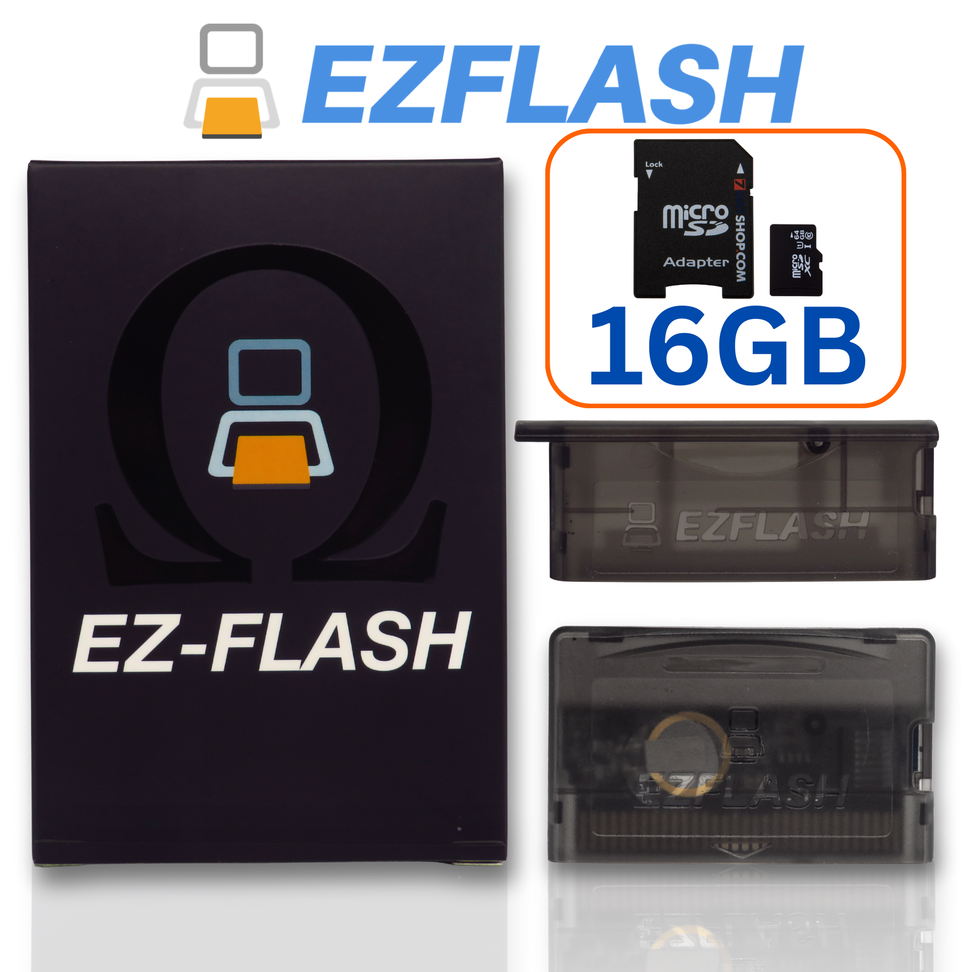 携帯用ゲームソフト EZ-FLASH OMEGA ゲームボーイアドバンスマニアなら必須のフラッシュカートリッジ