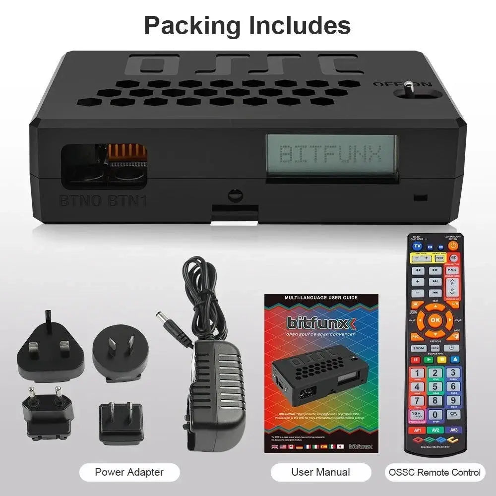 OSSC V1.8 Open Source Scan Converter Scart to HDMI converter